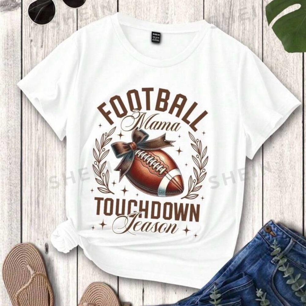 Football Mama t-shirt